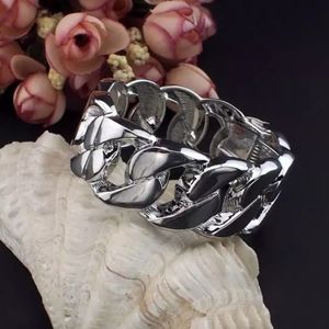 Silver Color Women Cuff Fashion Bracelet
